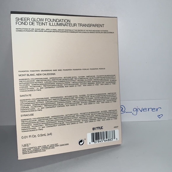 New Nars Sheer Glow & Radiant Creamy Concealer - Picture 6 of 10